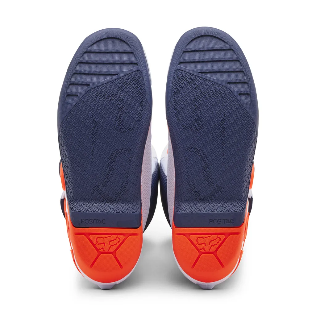 Fox - 2025 Comp White/Navy MX Boots