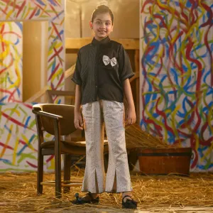 Girls 2Pcs-Black