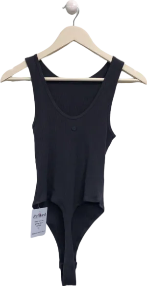 Gymshark Grey Sleeveless Bodysuit UK XS