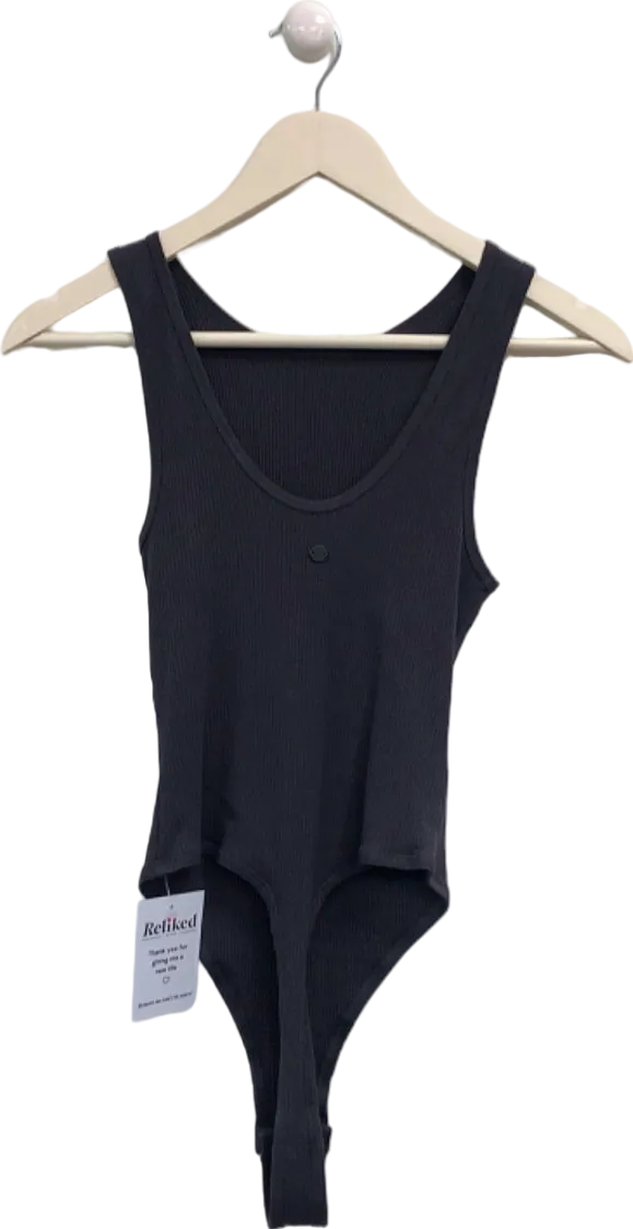 Gymshark Grey Sleeveless Bodysuit UK XS
