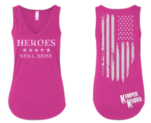 Heroes Still Exist Pink Tank for Her