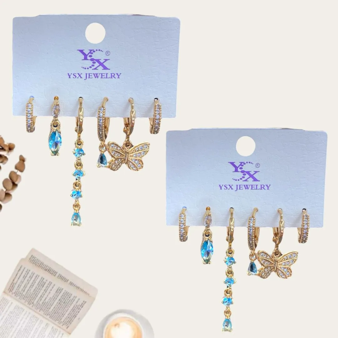 Hoop Earrings Set 11