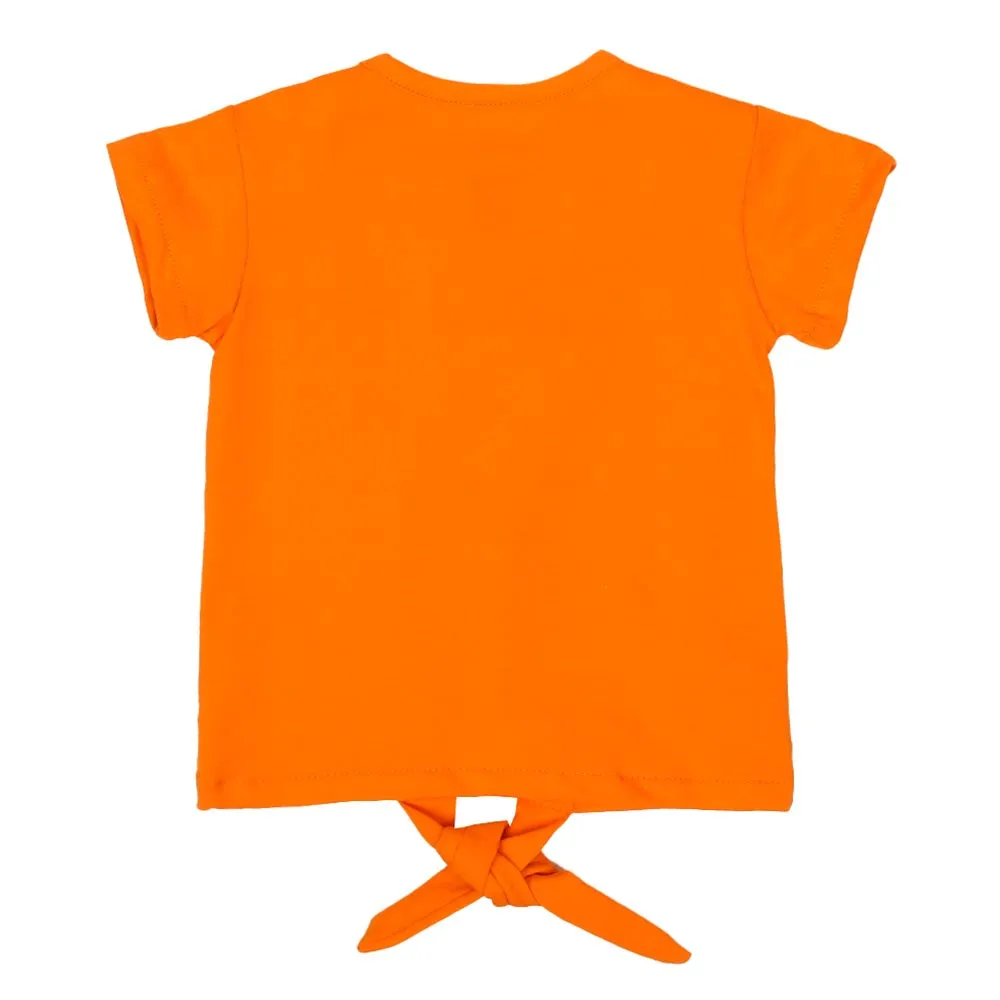 Infant Girls T-Shirt Waves - Autumn Glory | Bachaa Party Baby Clothes Girls Tops & T-Shirts