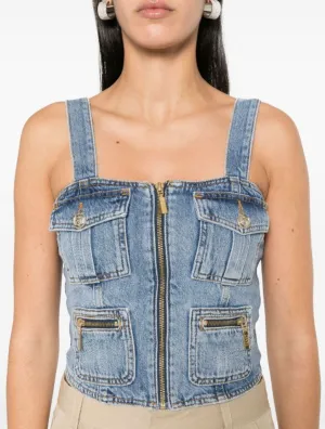 It's A Vibe Denim Top