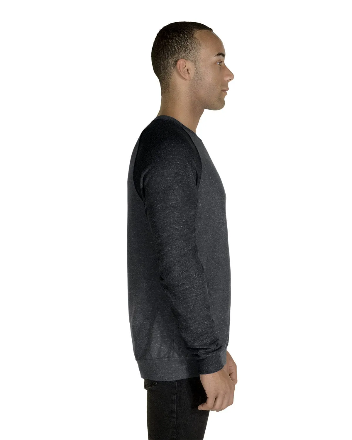 Jerzees Snow Heather French Terry Crewneck Sweatshirt