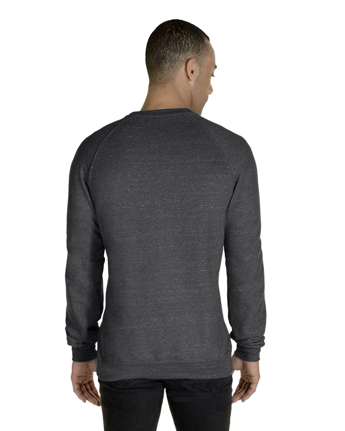 Jerzees Snow Heather French Terry Crewneck Sweatshirt