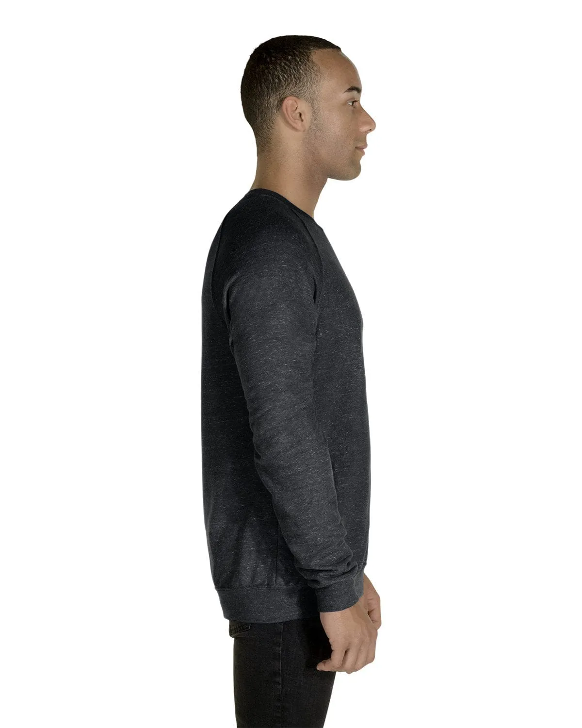 Jerzees Snow Heather French Terry Crewneck Sweatshirt