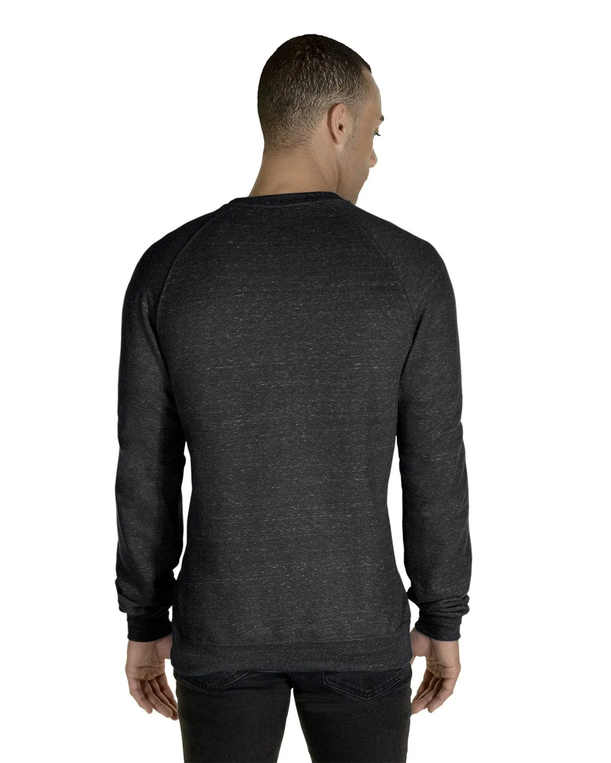 Jerzees Snow Heather French Terry Crewneck Sweatshirt