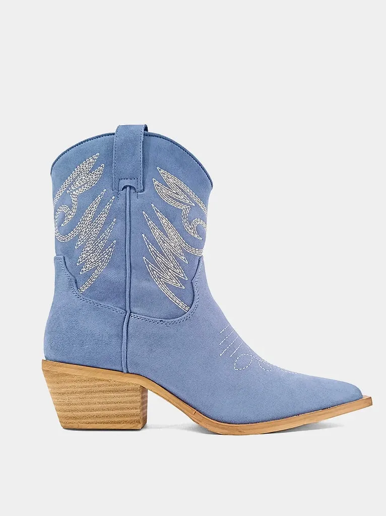 Jolene's Baby Blue Boot