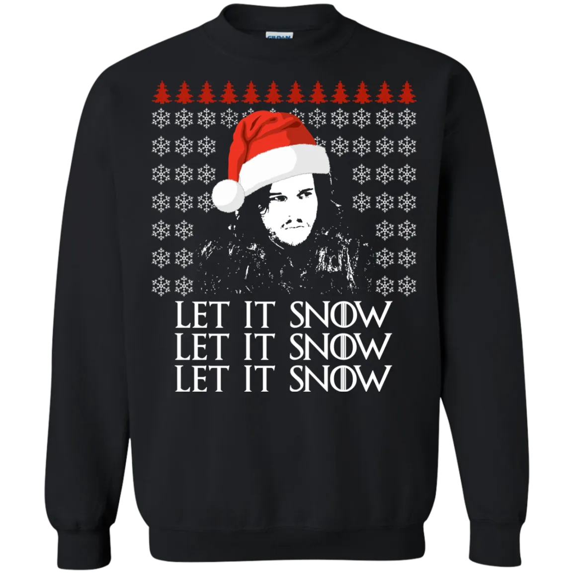 Jon Snow Let It Snow Ugly Sweater
