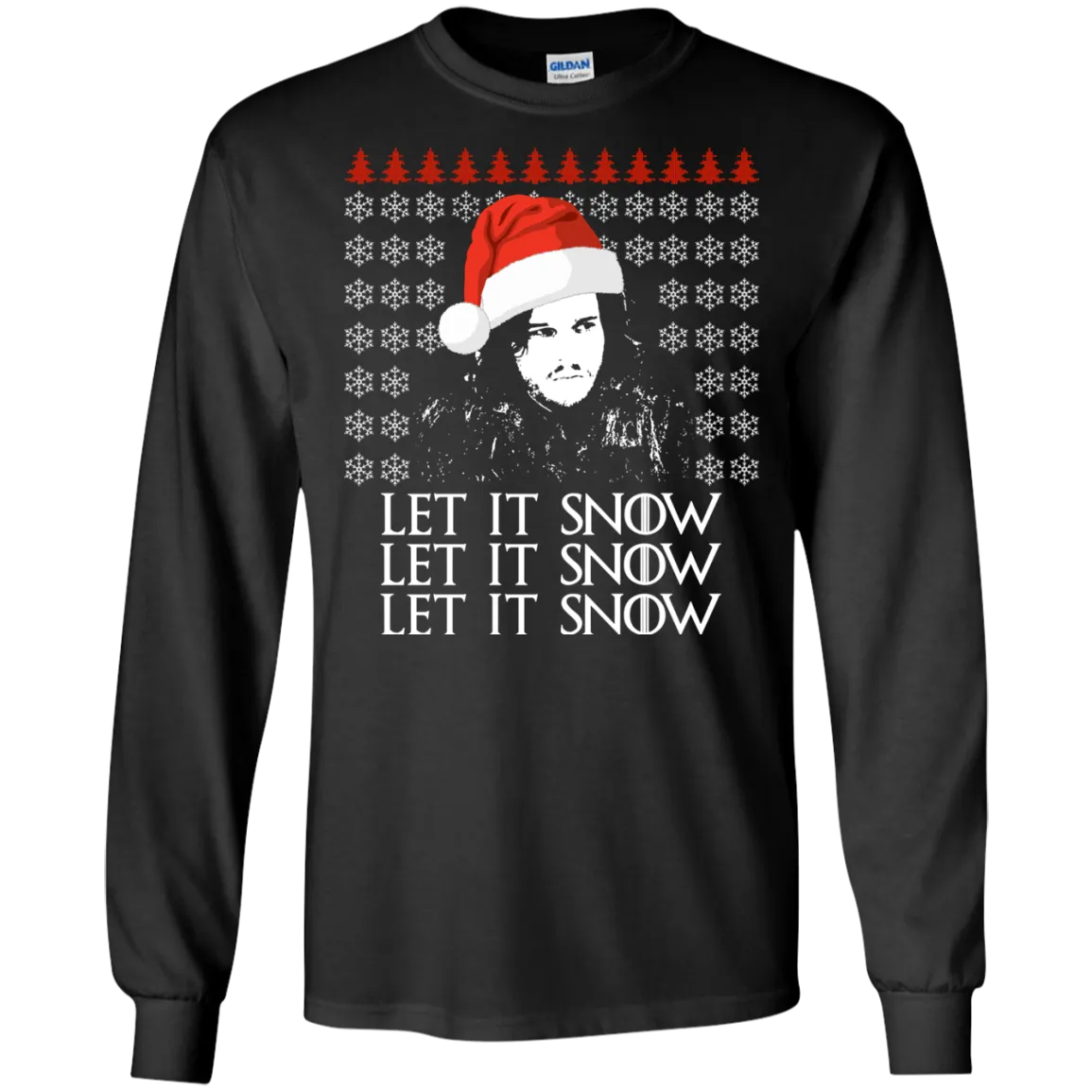 Jon Snow Let It Snow Ugly Sweater