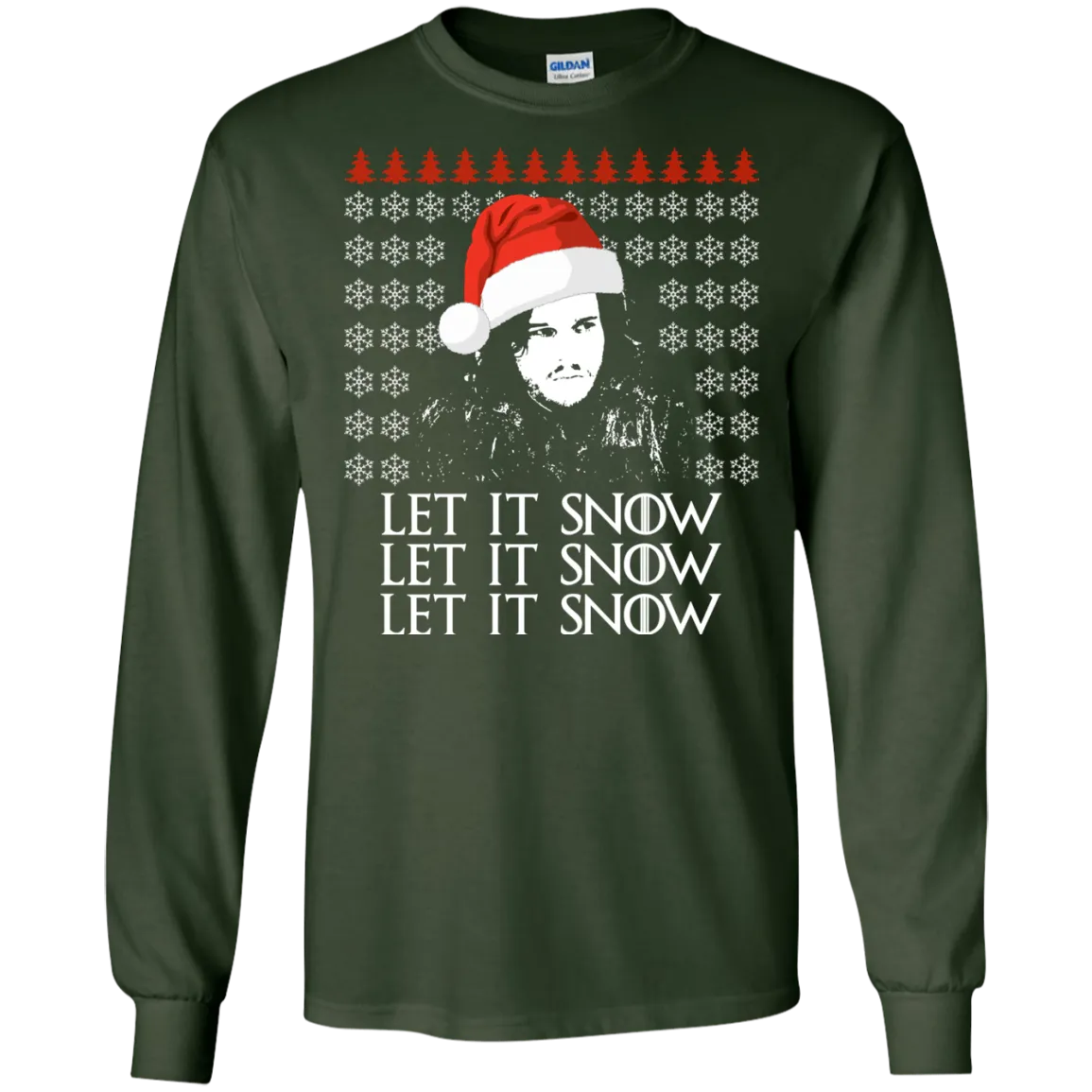 Jon Snow Let It Snow Ugly Sweater