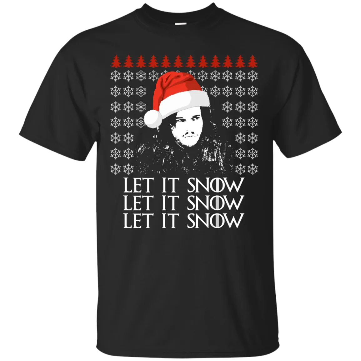 Jon Snow Let It Snow Ugly Sweater