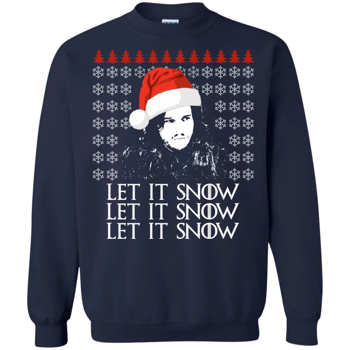 Jon Snow Let It Snow Ugly Sweater
