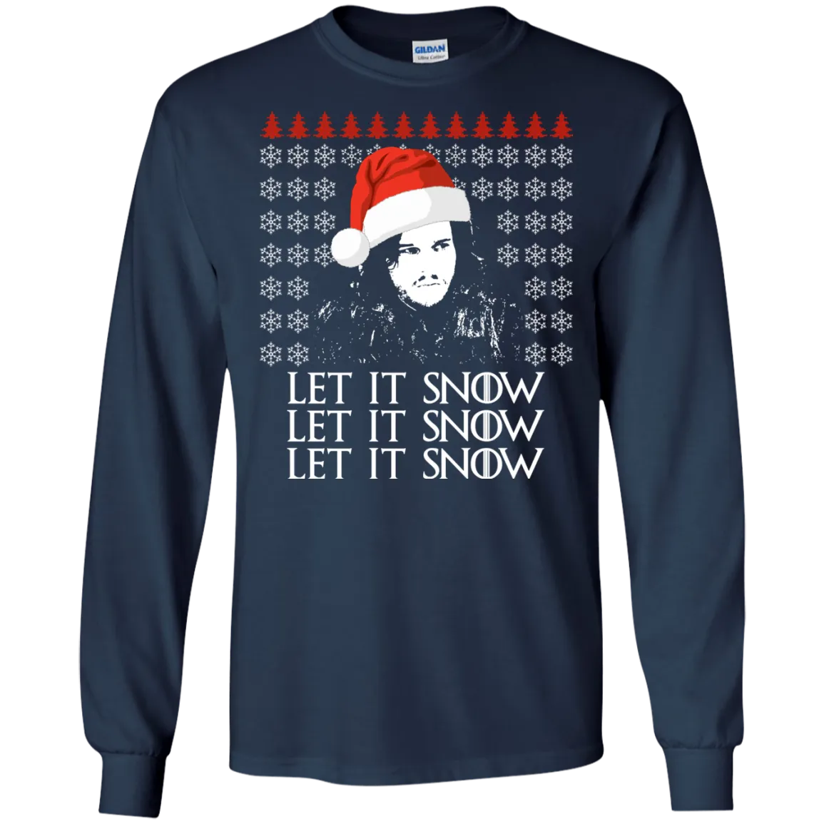 Jon Snow Let It Snow Ugly Sweater