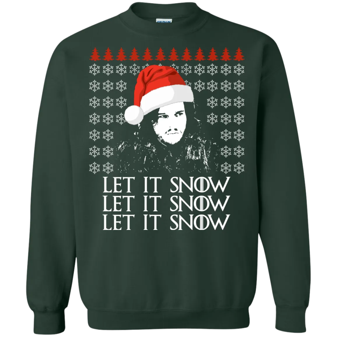 Jon Snow Let It Snow Ugly Sweater