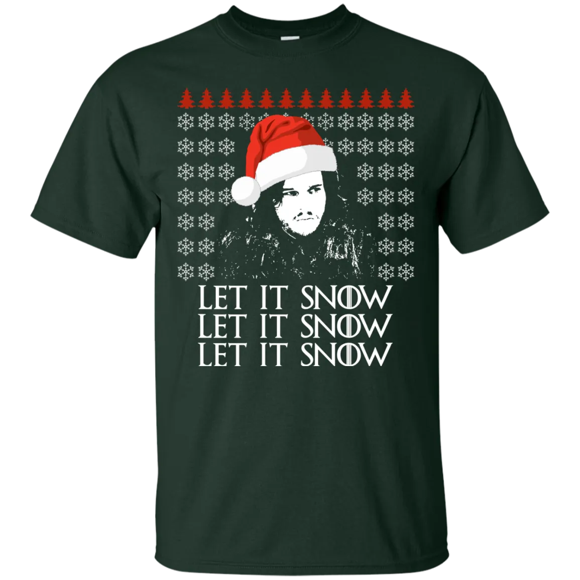 Jon Snow Let It Snow Ugly Sweater