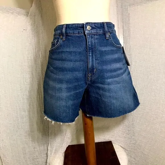 Lauren Ralph Lauren NWT High-Rise Jean Shorts Size 8