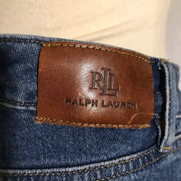 Lauren Ralph Lauren NWT High-Rise Jean Shorts Size 8