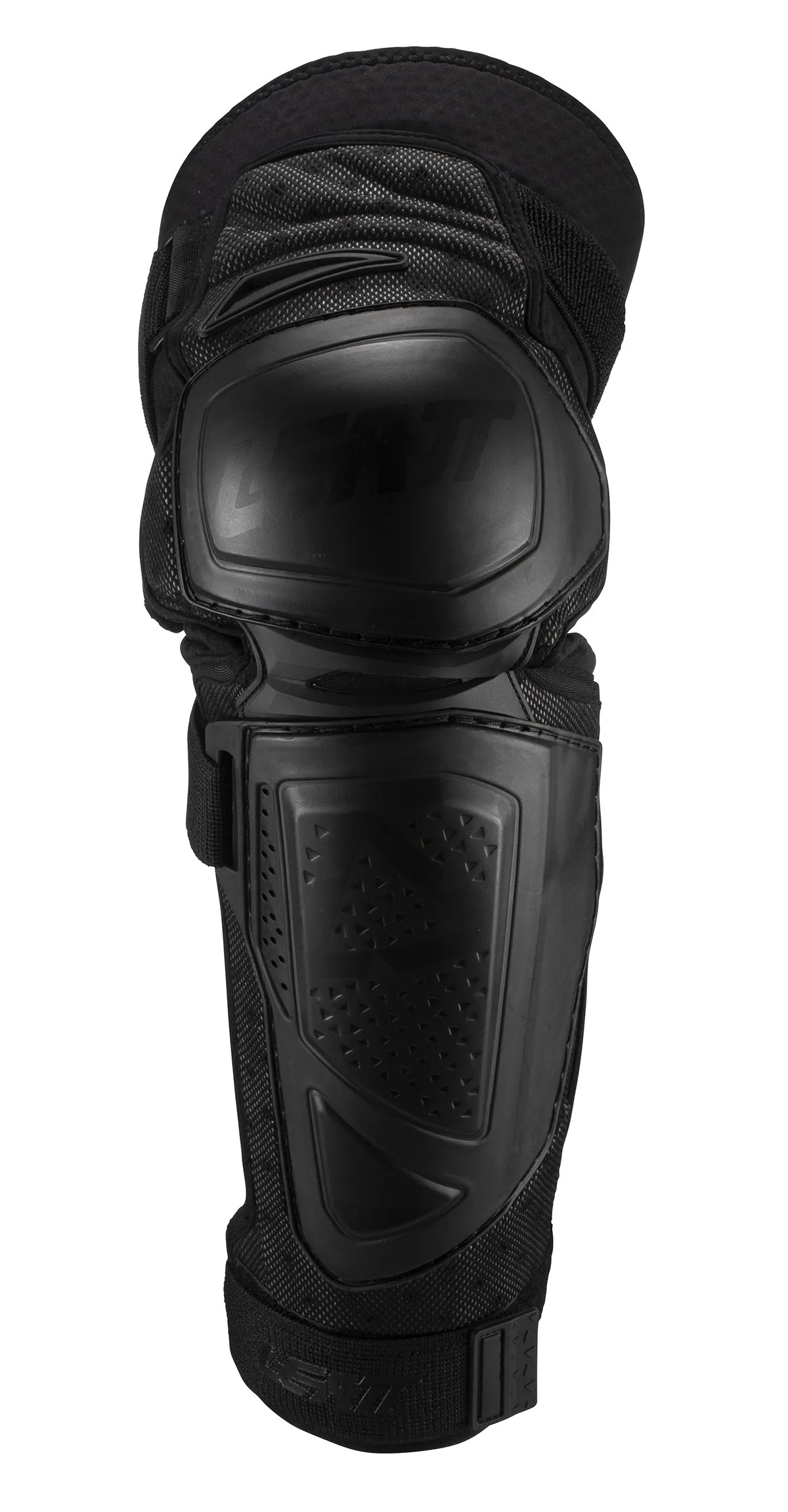 Leatt EXT Knee and Shin Guard ~ 5019210070; Black, Size Small Medium (BK2SM)
