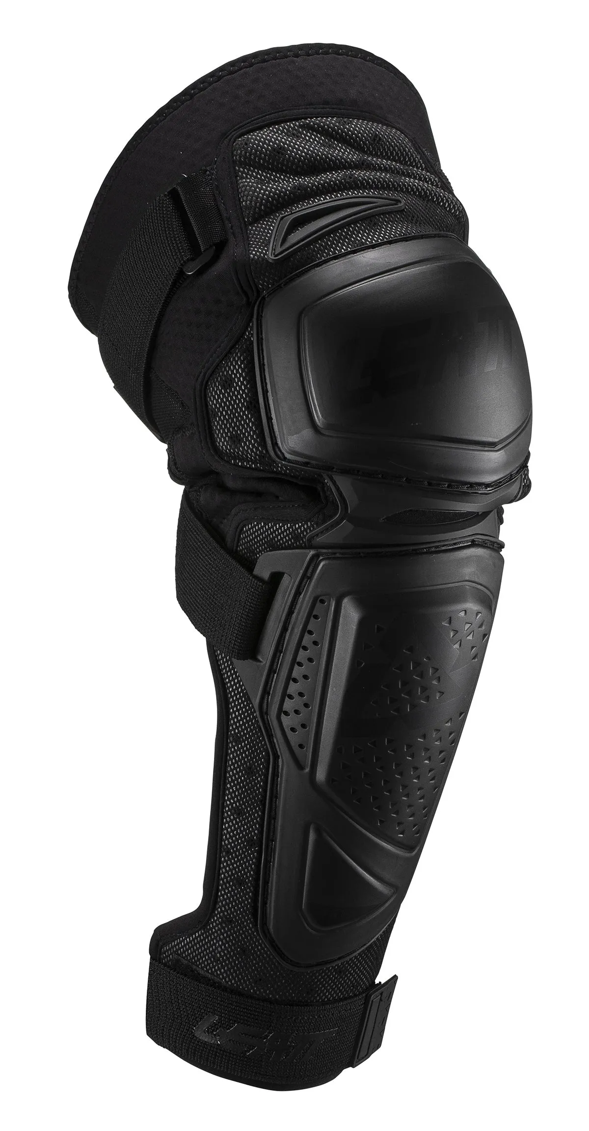 Leatt EXT Knee and Shin Guard ~ 5019210070; Black, Size Small Medium (BK2SM)
