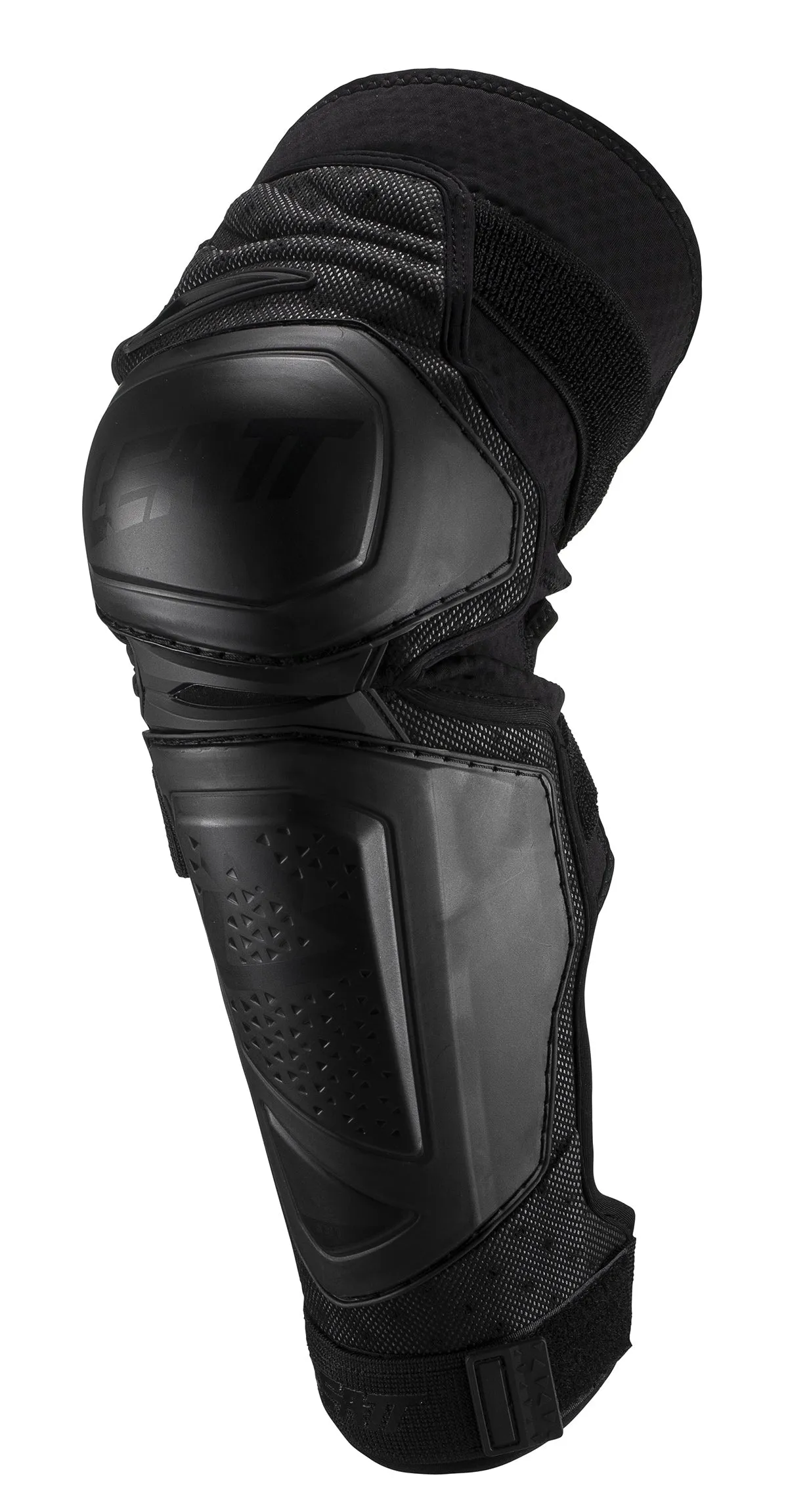 Leatt EXT Knee and Shin Guard ~ 5019210070; Black, Size Small Medium (BK2SM)