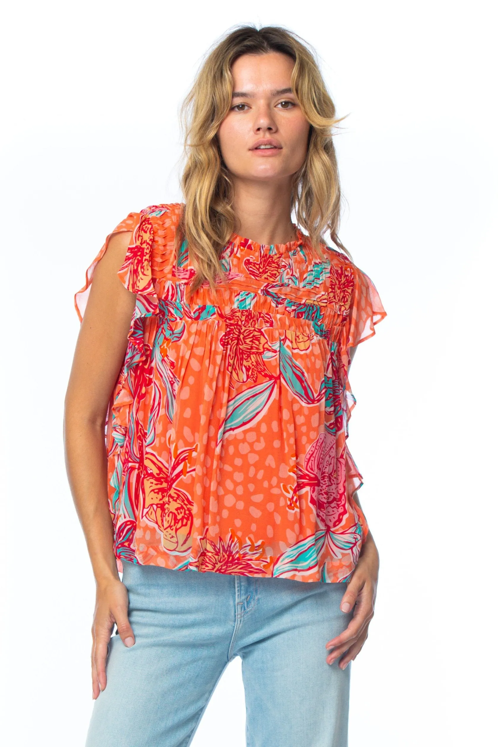 Lesia Peach Top