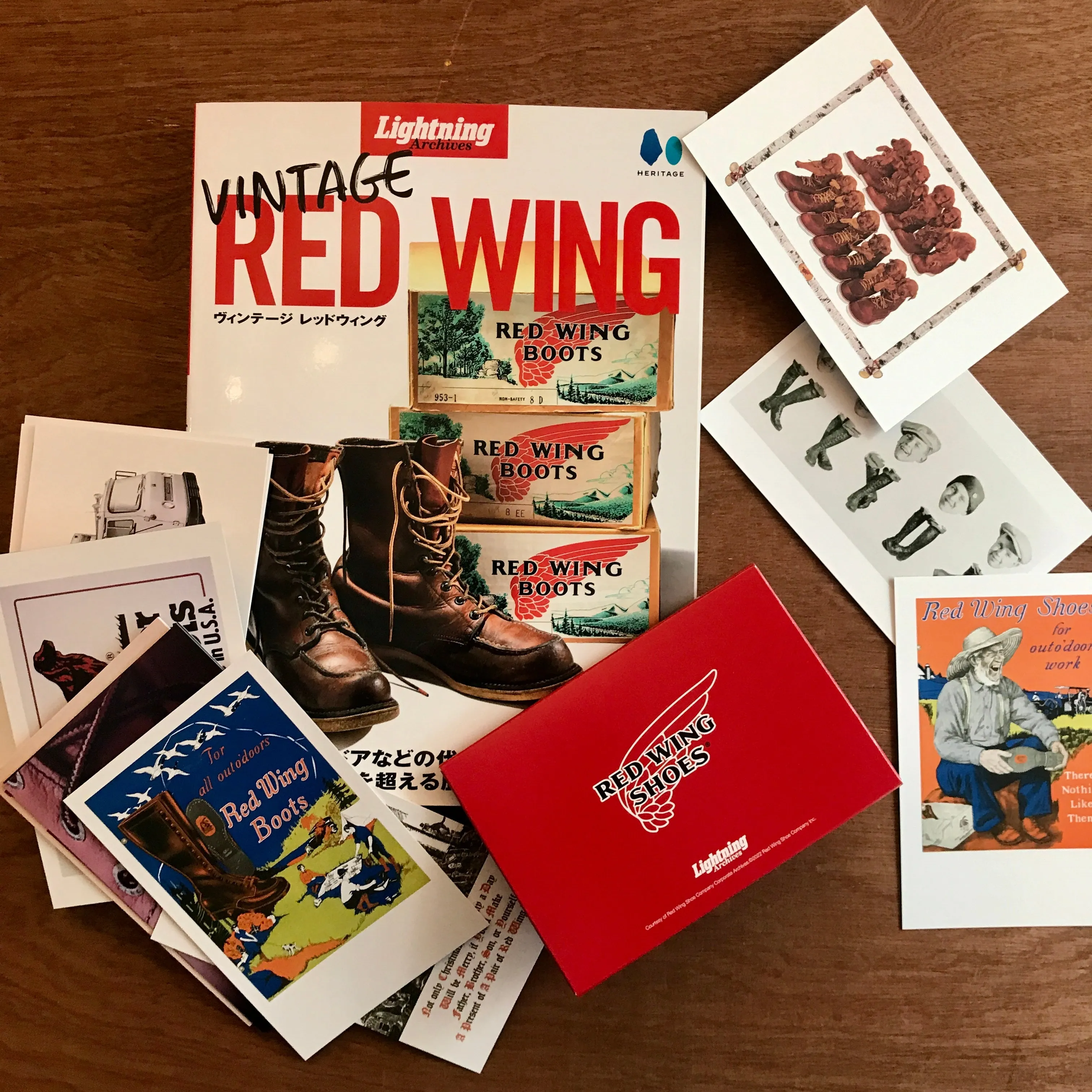 Lightning Archives - Vintage Red Wing (  Postcard Set)