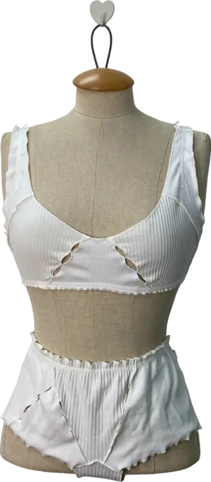 Londi White Two-Piece Set UK Size 12 & 10