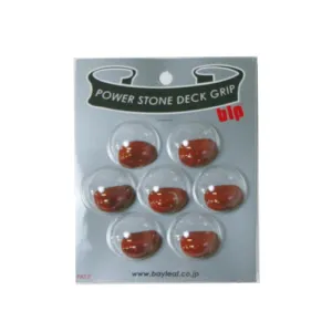 <BR>【あす楽対象商品】<BR>blp デッキグリップ<BR>パワーストーン・デッキグリップ<BR>POWER STONE DECK GRIP<BR>７ヶ入り 14種類<BR> 【スノボ、デッキグリップ、デッキパット、スノボー、スキー 】
