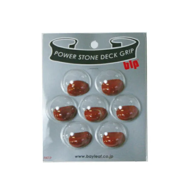 <BR>【あす楽対象商品】<BR>blp デッキグリップ<BR>パワーストーン・デッキグリップ<BR>POWER STONE DECK GRIP<BR>７ヶ入り 14種類<BR> 【スノボ、デッキグリップ、デッキパット、スノボー、スキー 】