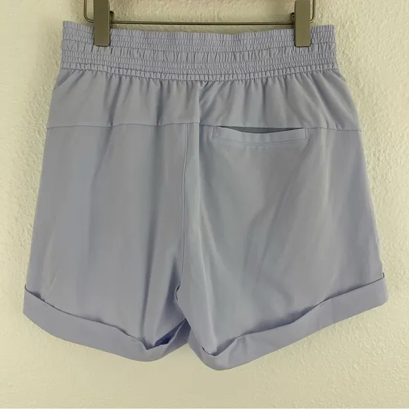 LULULEMON Berry Mist Blue Spring Break Away Short *4-Way Stretch 3&quot; Shorts