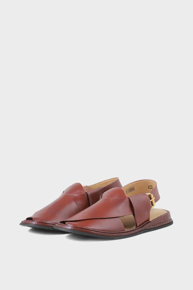 Men Casual Peshawari MO3500-Burgundy