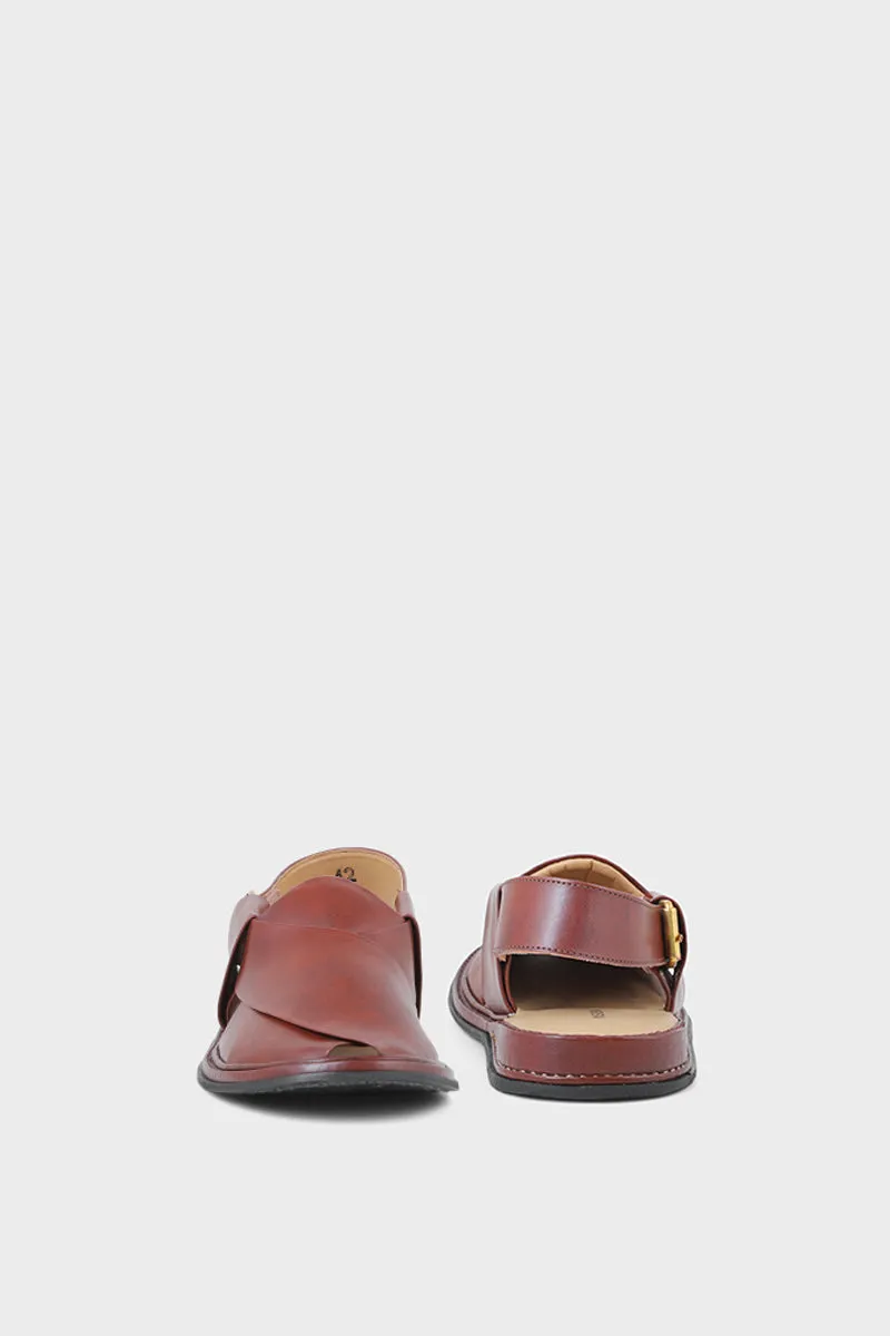 Men Casual Peshawari MO3500-Burgundy