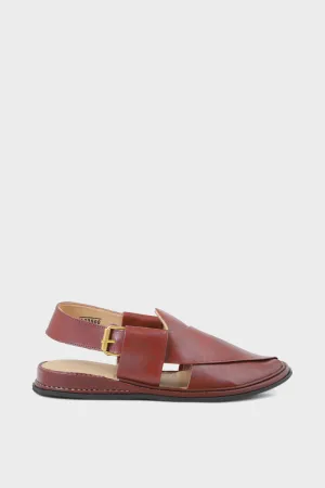 Men Casual Peshawari MO3500-Burgundy