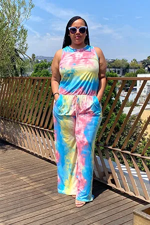 Michelle Tie Dye Jumpsuit