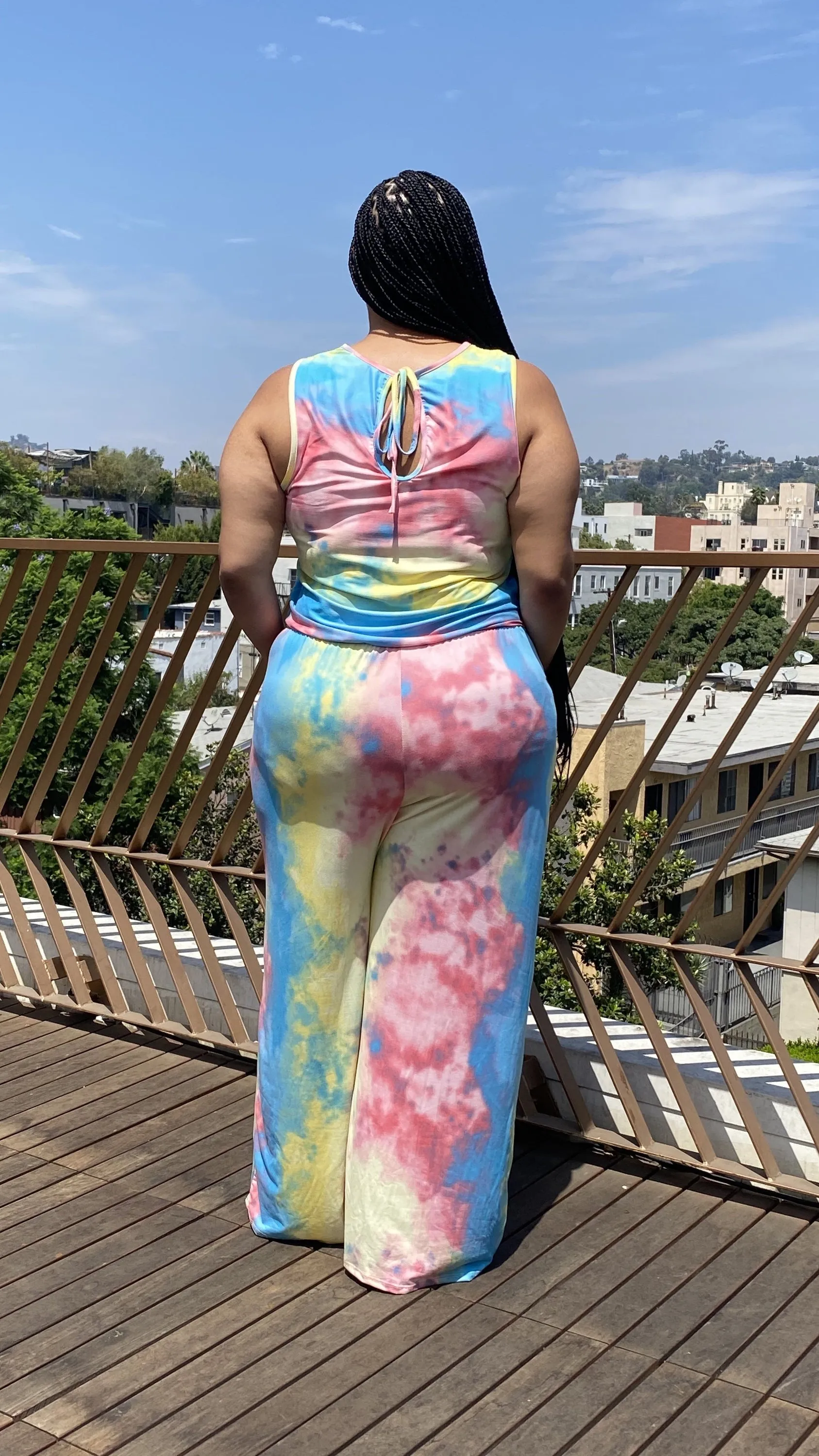 Michelle Tie Dye Jumpsuit