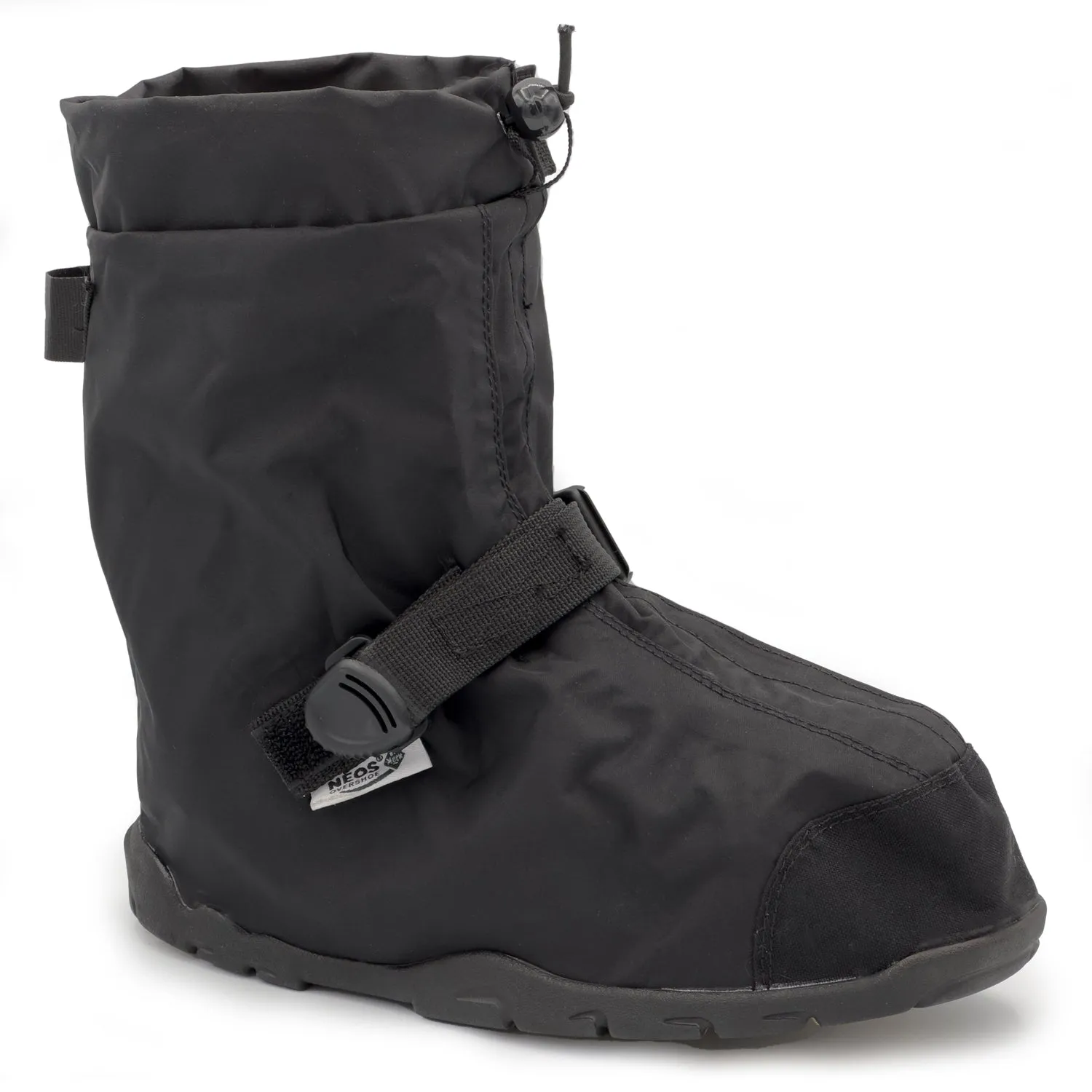 Neos Mens 11in Villager All Season Black Nylon WP Snow Boots
