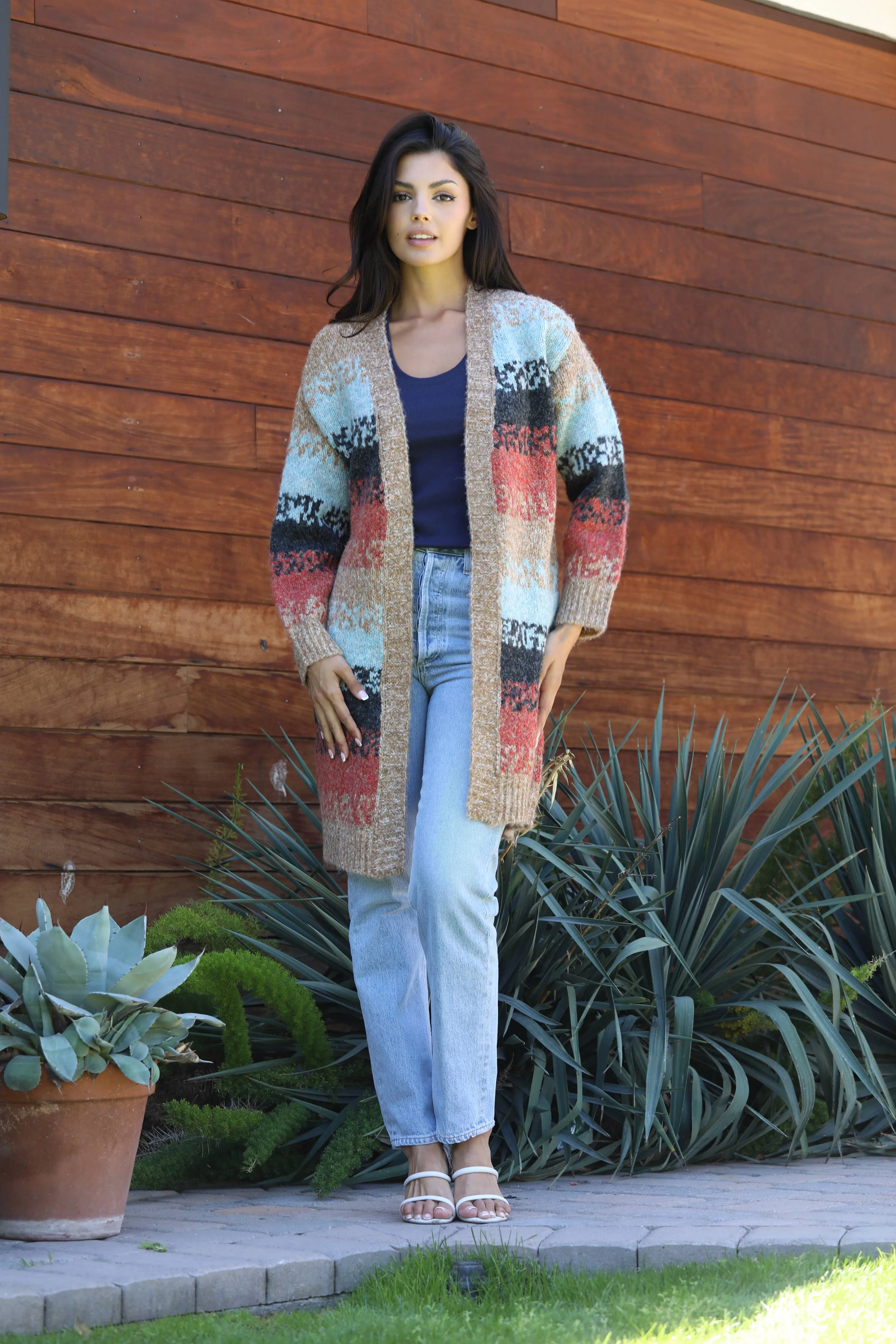 Nostalgia Asis Cardigan Sweater