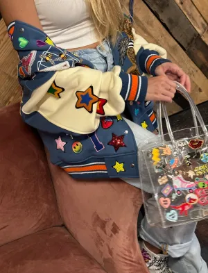 Nostalgia transparent 90s shoulder Bag