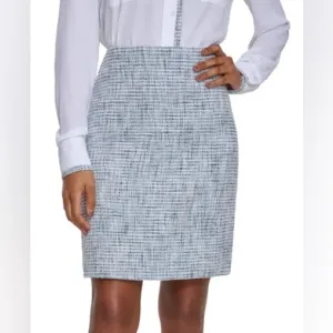 NWT-Calvin Klein Women's Tweed Pencil Skirt