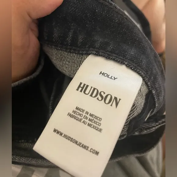 NWT HUDSON Women's Holly High Rise, Straight Leg Jean