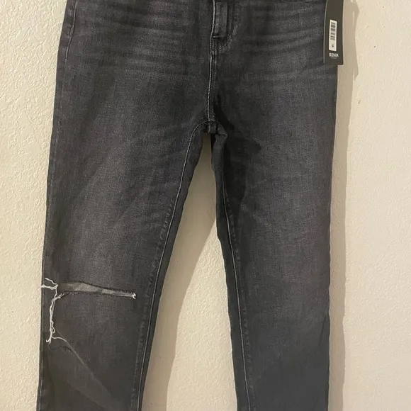 NWT HUDSON Women's Holly High Rise, Straight Leg Jean
