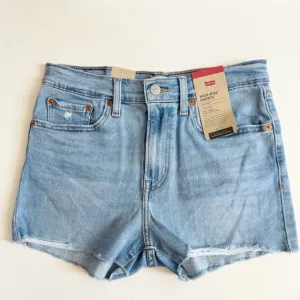 NWT Levi's High Rise Blue Jean Shorts High-Waisted Cut-Off