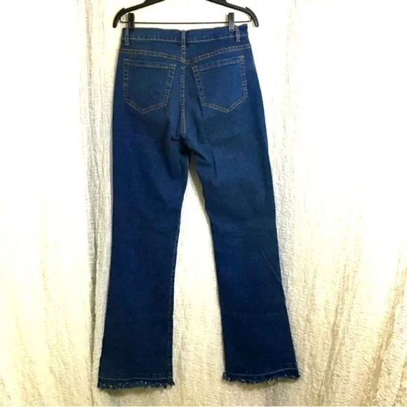 NYJD Blue Flare Jeans Size 8