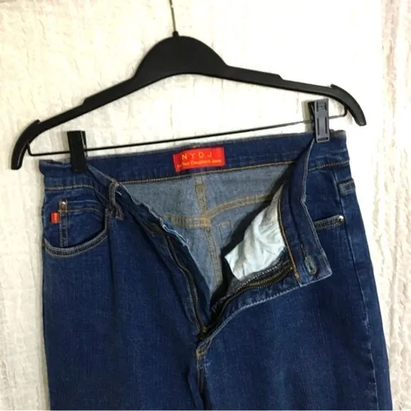 NYJD Blue Flare Jeans Size 8
