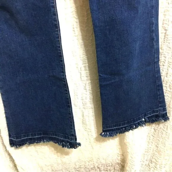 NYJD Blue Flare Jeans Size 8