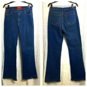 NYJD Blue Flare Jeans Size 8