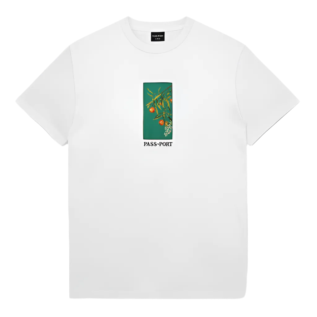 Passport Quandong Tee 'White'