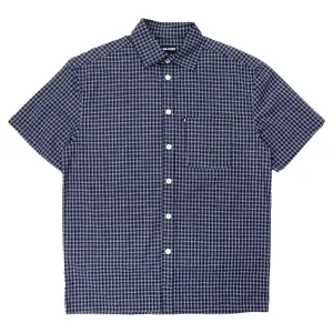 Pass~Port - Workers Check Shirt Navy